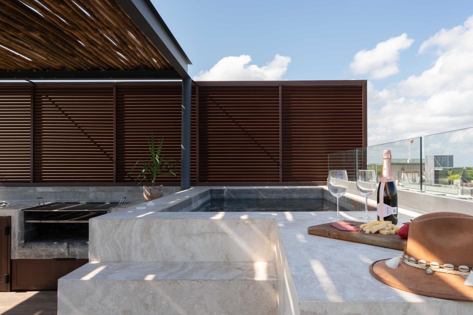 Apartamento Amazing Penthouse Private Pool Close To Tulum