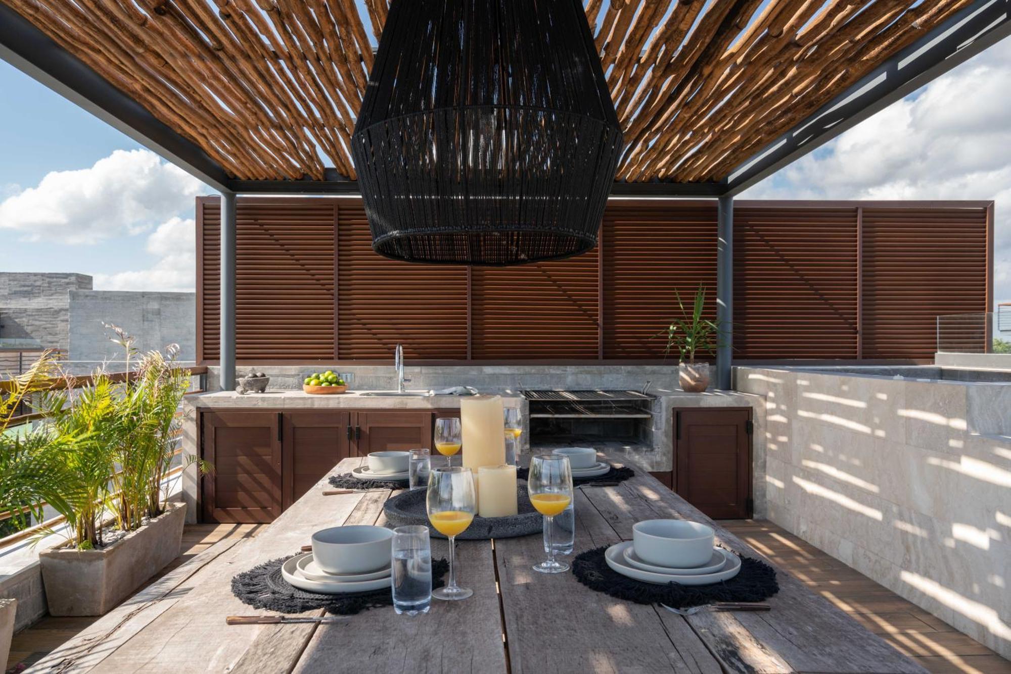 Amazing Penthouse Private Pool Close To Tulum