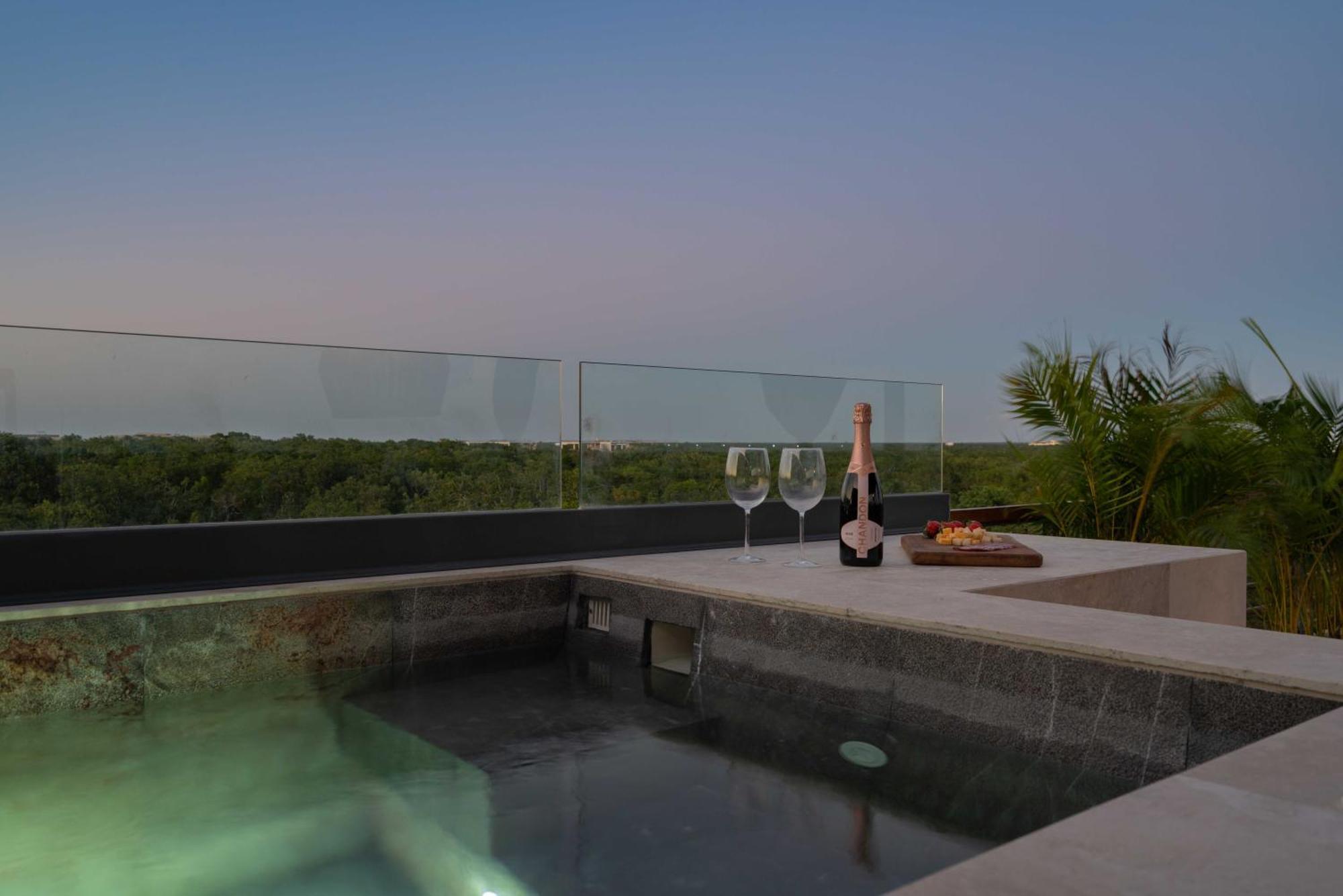 Amazing Penthouse Private Pool Close To Apartamento Tulum