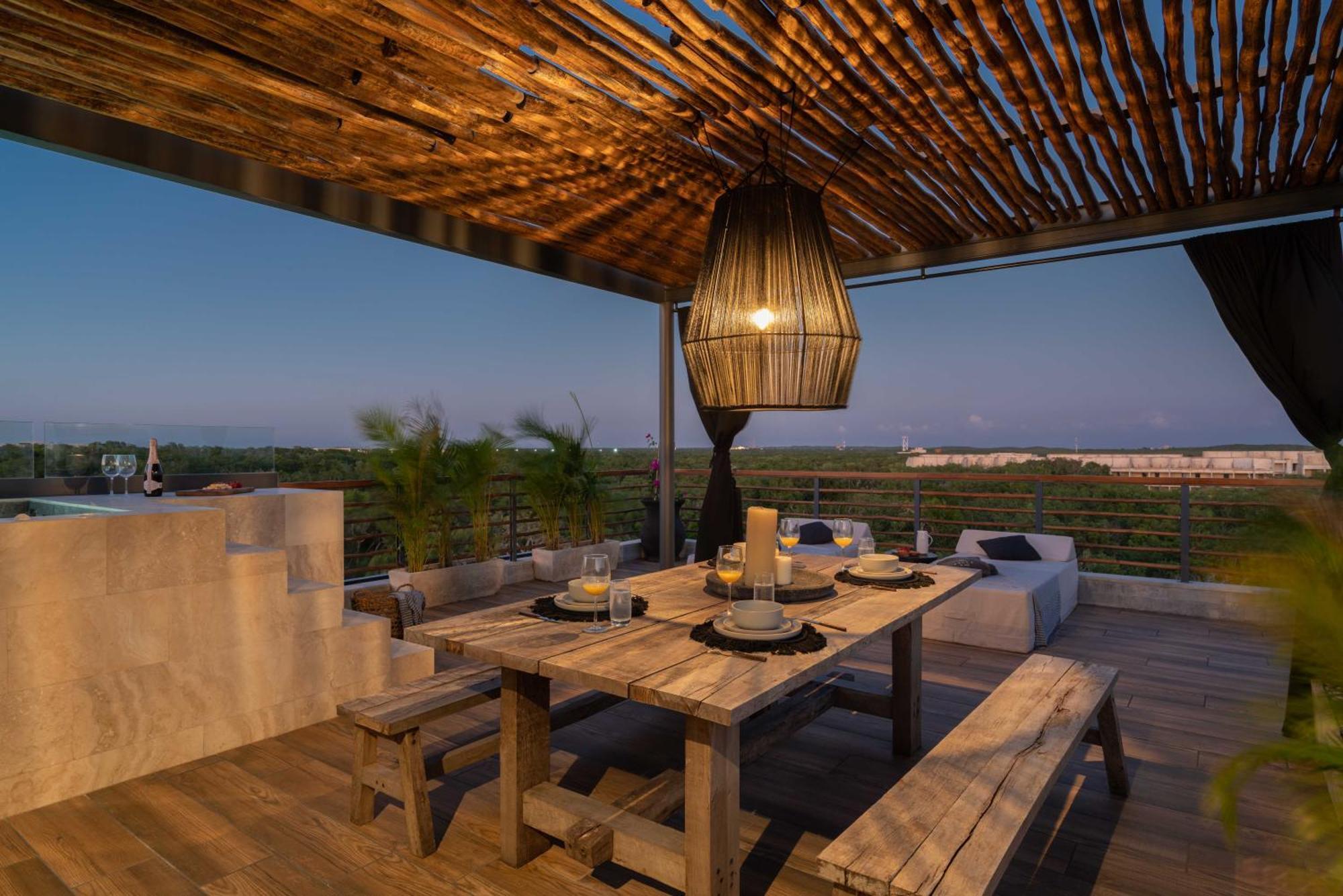 Apartamento Amazing Penthouse Private Pool Close To Tulum
