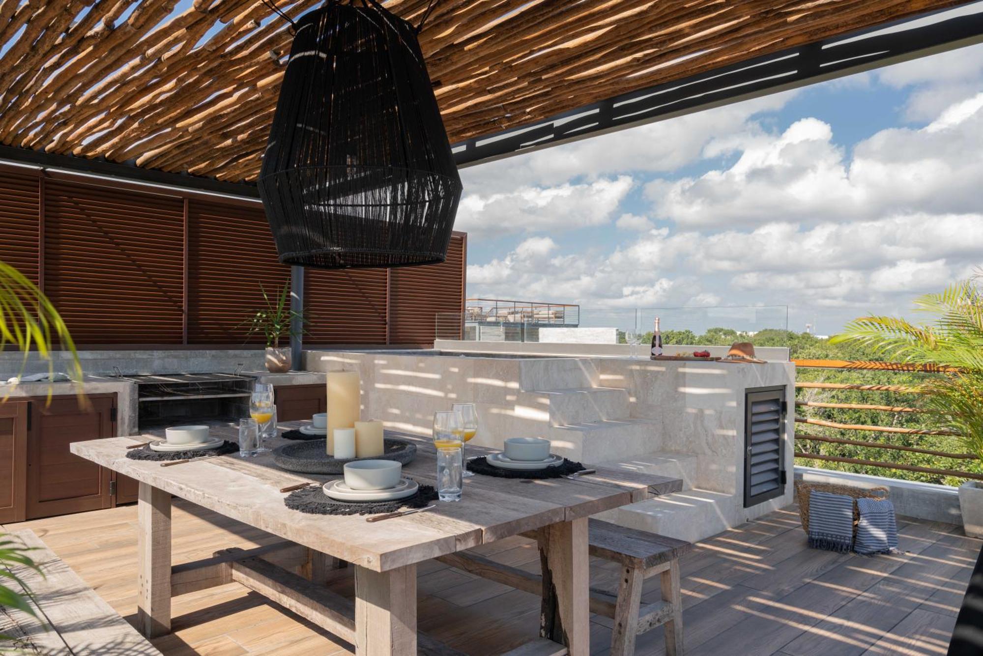 Apartamento Amazing Penthouse Private Pool Close To Tulum