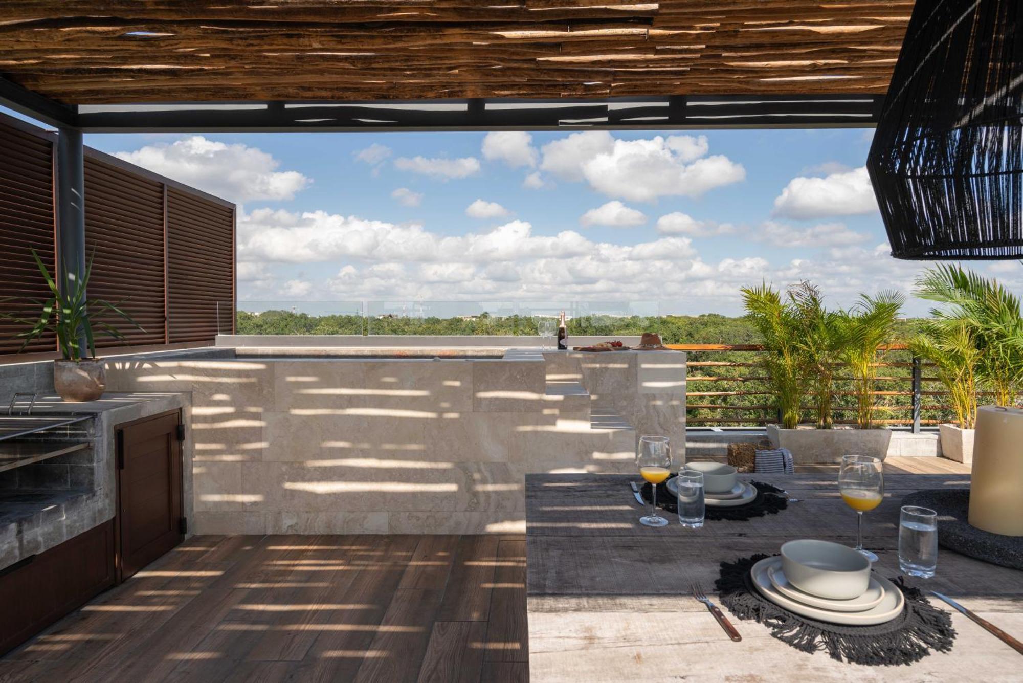 Amazing Penthouse Private Pool Close To * Tulum