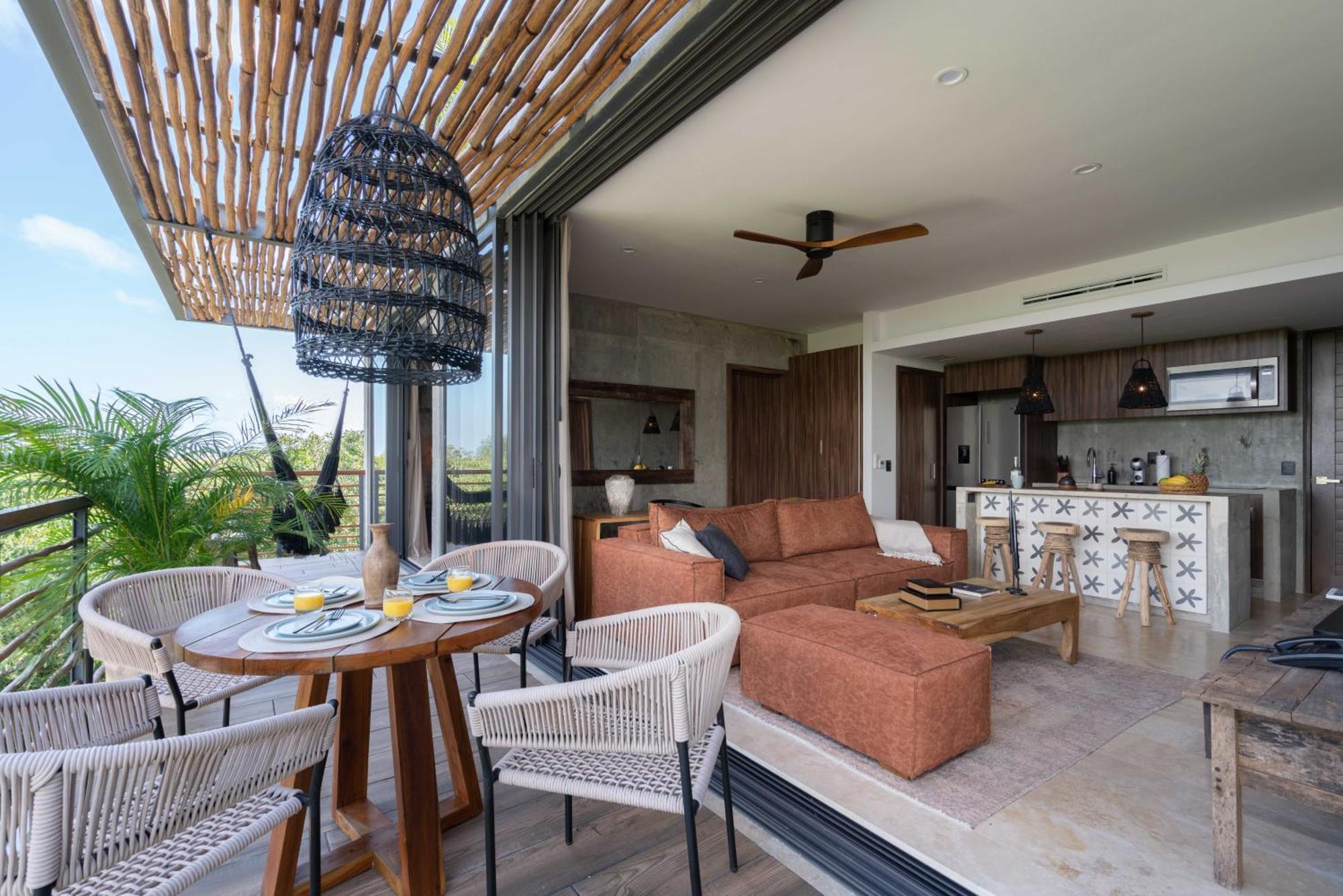 Amazing Penthouse Private Pool Close To Apartment Tulum